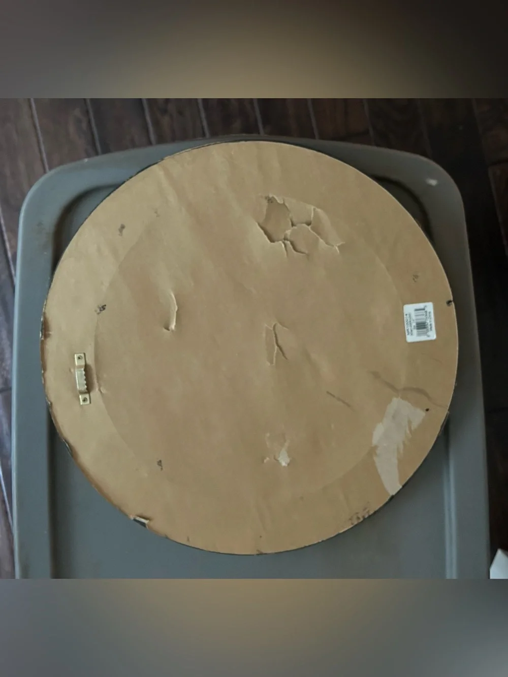 Small Round Wall Mirror - Elegant Accent